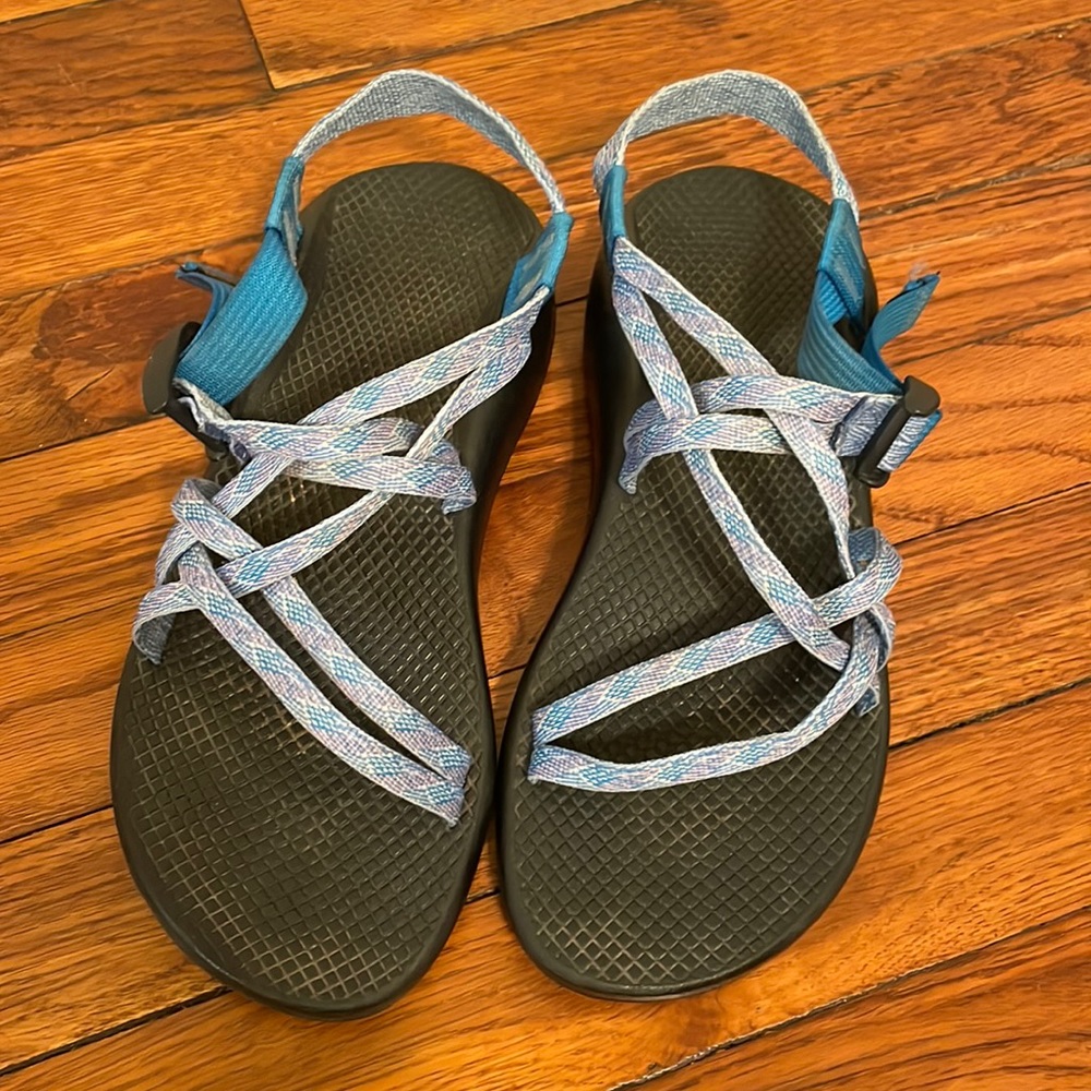 Chaco Sandals // Chacos Purple Blue Pink SIZE 9